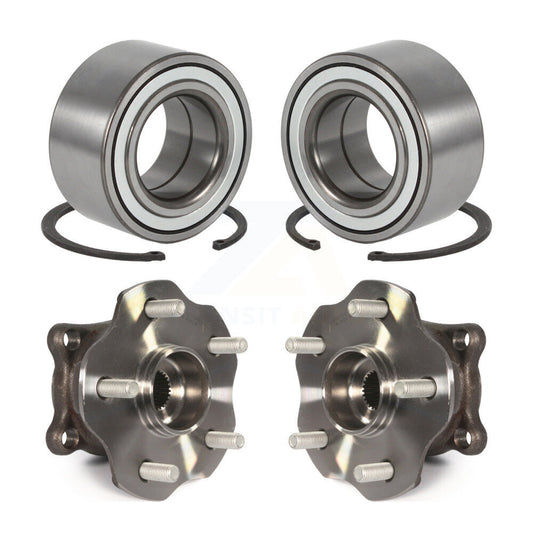Wheel Bearing Hub Assembly Front Rear Kit For Toyota Highlander Lexus RX350 AWD