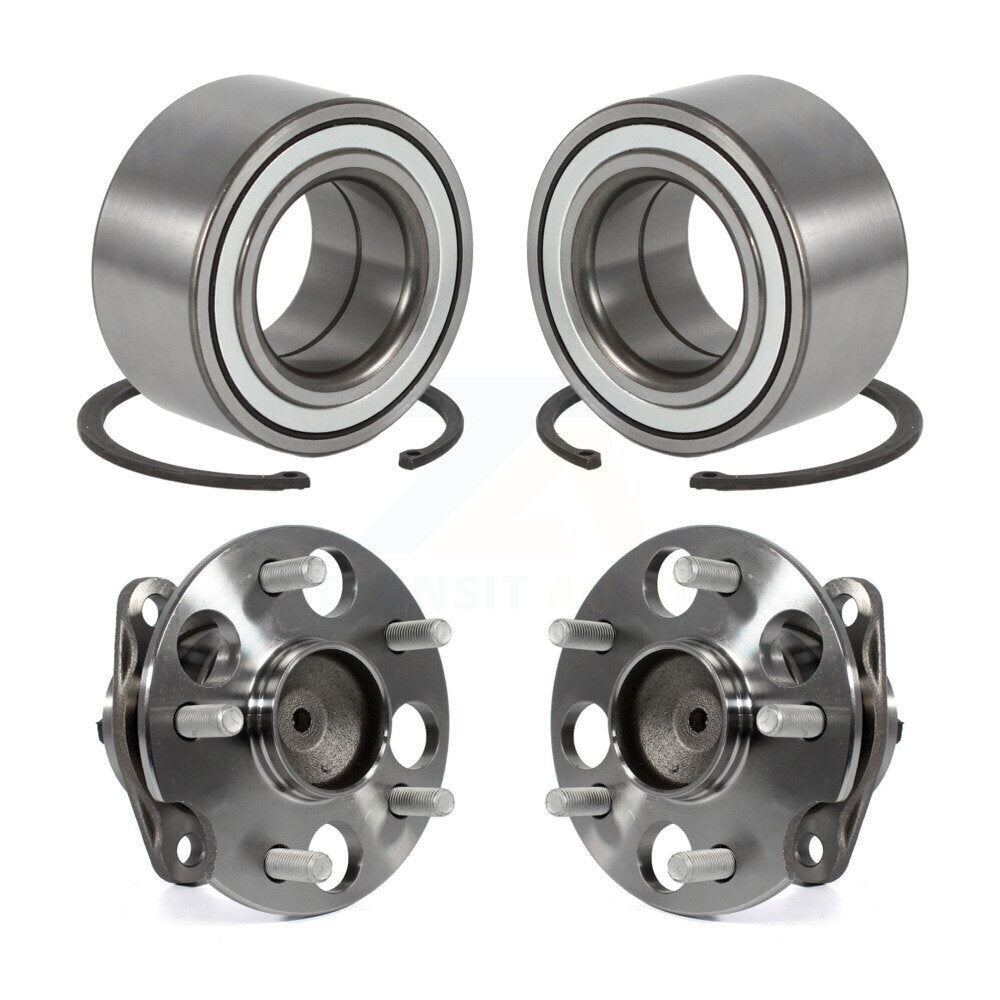 Wheel Bearing And Hub Assembly Front Rear Kit For 2011-2020 Toyota Sienna FWD