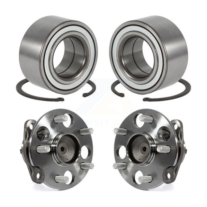 Wheel Bearing And Hub Assembly Front Rear Kit For 2011-2020 Toyota Sienna FWD