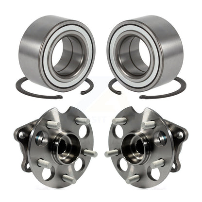 Wheel Bearing And Hub Assembly Front Rear Kit For 2011-2020 Toyota Sienna AWD