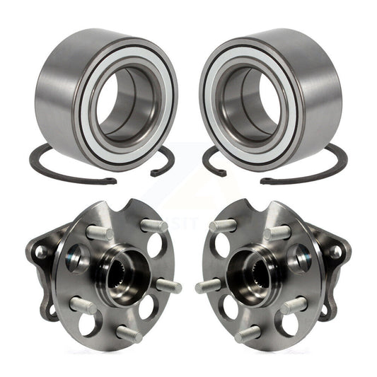 Wheel Bearing And Hub Assembly Front Rear Kit For 2011-2020 Toyota Sienna AWD