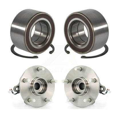 Wheel Bearing And Hub Assembly Front Rear Kit For 2007-2013 Suzuki SX4 AWD