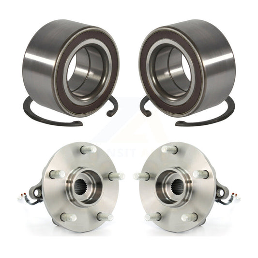 Wheel Bearing And Hub Assembly Front Rear Kit For 2007-2013 Suzuki SX4 AWD