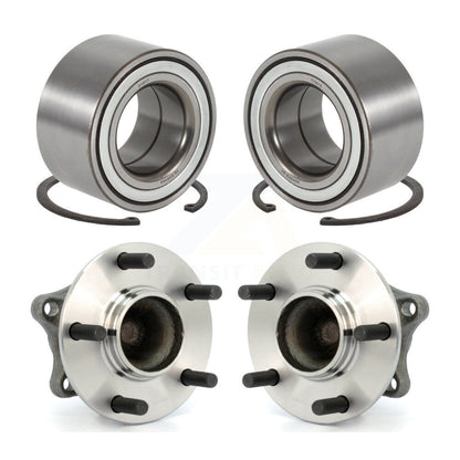 Wheel Bearing And Hub Assembly Front Rear Kit For 2009-2013 Mazda 6 3.7L