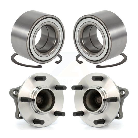 Wheel Bearing And Hub Assembly Front Rear Kit For 2009-2013 Mazda 6 3.7L