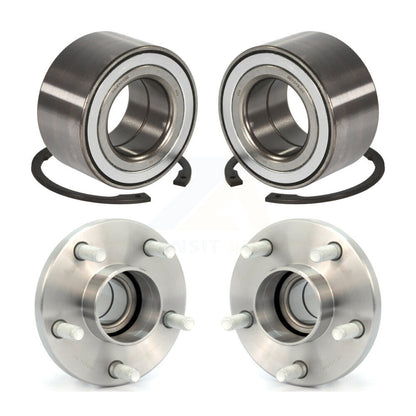 Wheel Bearing And Hub Assembly Front Rear Kit For 2010-2013 Ford Transit Connect