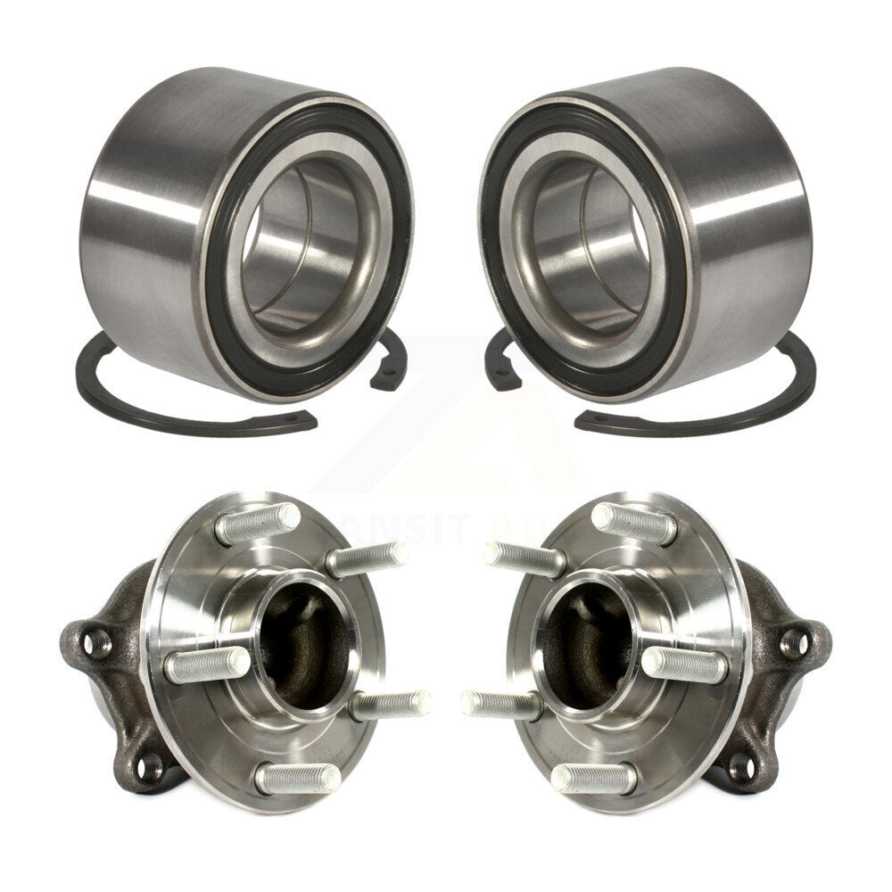 Wheel Bearing And Hub Assembly Front Rear Kit For Ford Focus With Parking Assist