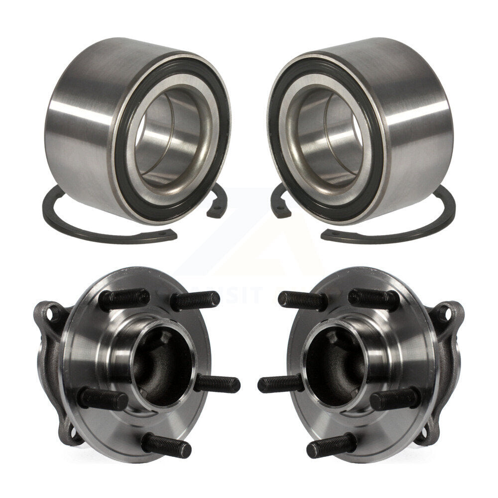Wheel Bearing And Hub Assembly Front Rear Kit For Ford Focus