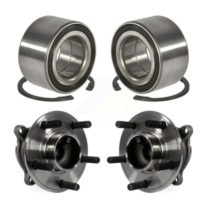 Wheel Bearing And Hub Assembly Front Rear Kit For Ford Focus