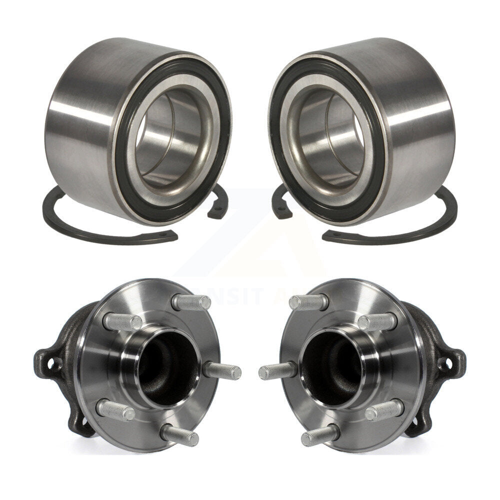 Wheel Bearing And Hub Assembly Front Rear Kit For Ford Escape Lincoln MKC C-Max
