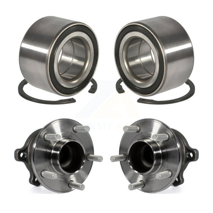 Wheel Bearing And Hub Assembly Front Rear Kit For Ford Escape Lincoln MKC C-Max