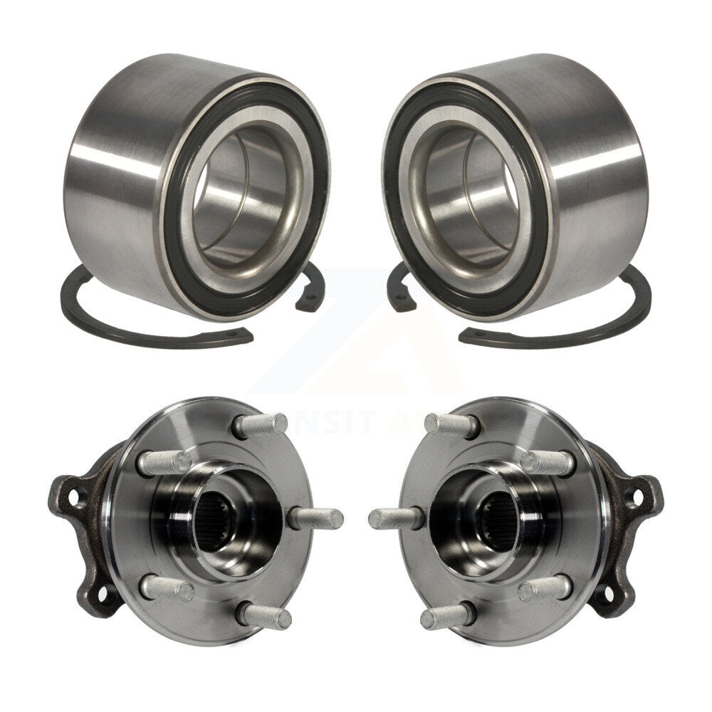Wheel Bearing And Hub Assembly Front Rear Kit For Ford Escape Lincoln MKC