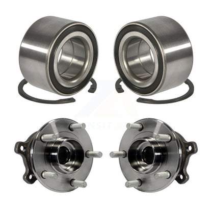 Wheel Bearing And Hub Assembly Front Rear Kit For Ford Escape Lincoln MKC