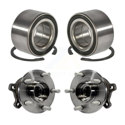 Wheel Bearing And Hub Assembly Front Rear Kit For Ford Escape Lincoln MKC