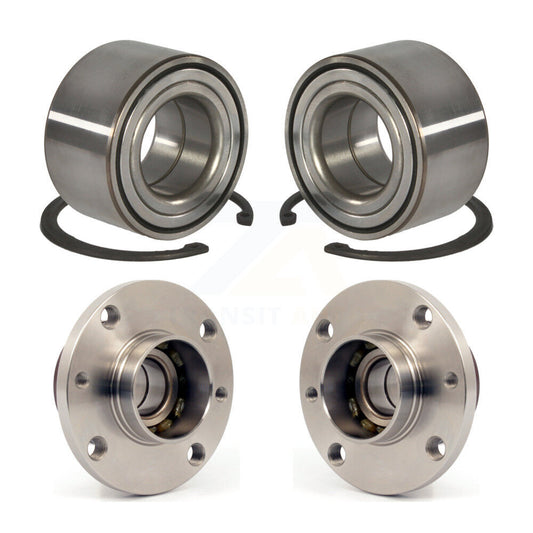 Wheel Bearing And Hub Assembly Front Rear Kit For Fiat 500