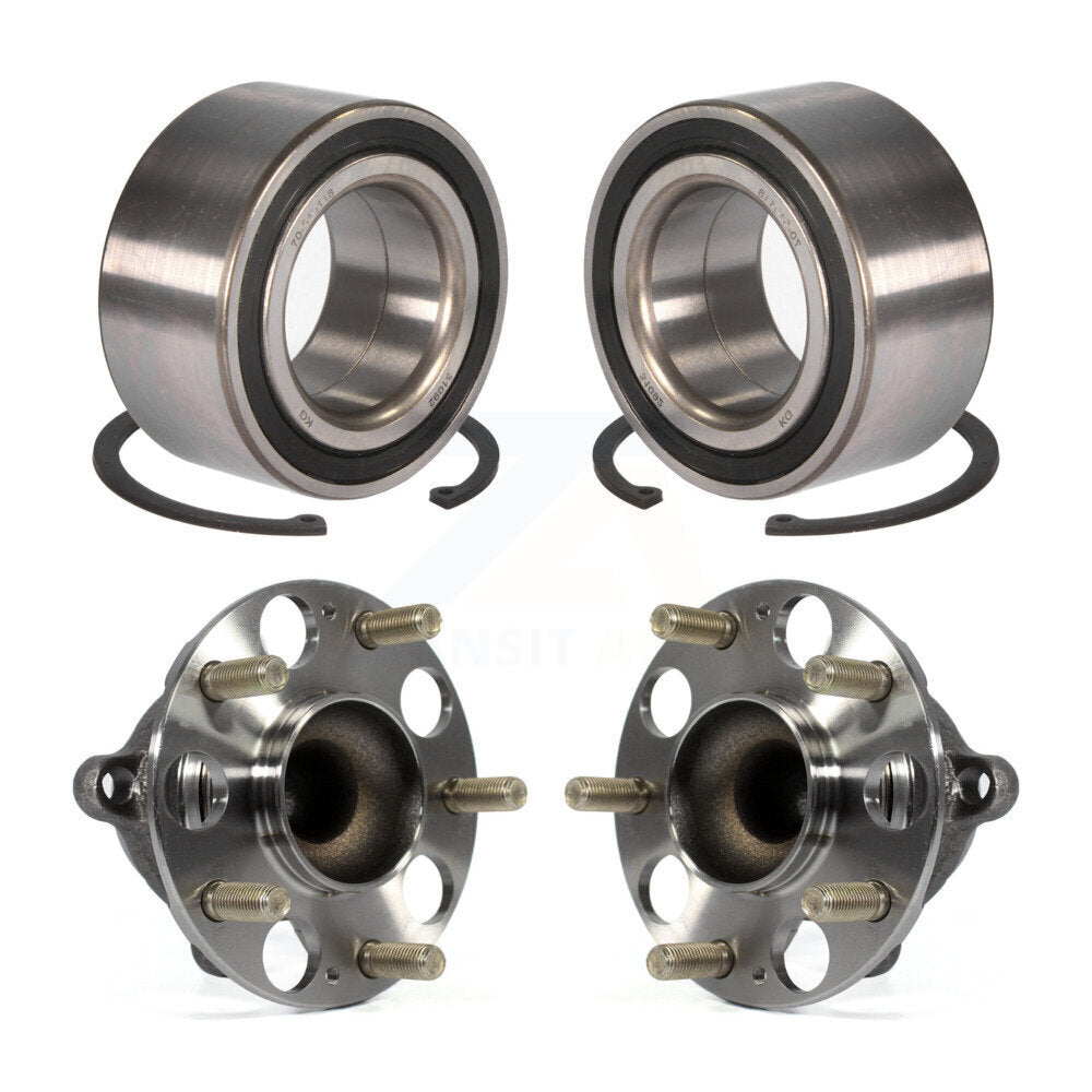 Wheel Bearing And Hub Assembly Front Rear Kit For Honda Accord Acura TLX