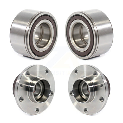 Wheel Bearing And Hub Assembly Front Rear Kit For 2014-2018 Fiat 500L
