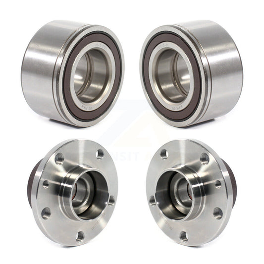 Wheel Bearing And Hub Assembly Front Rear Kit For 2014-2018 Fiat 500L