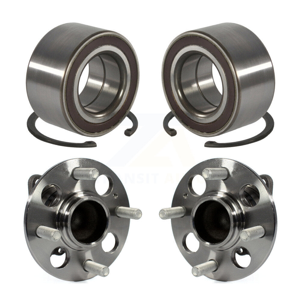 Wheel Bearing And Hub Assembly Front Rear Kit For 2012-2017 Kia Rio