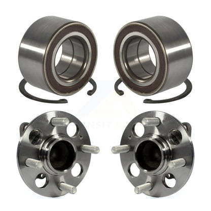 Wheel Bearing And Hub Assembly Front Rear Kit For 2012-2017 Kia Rio