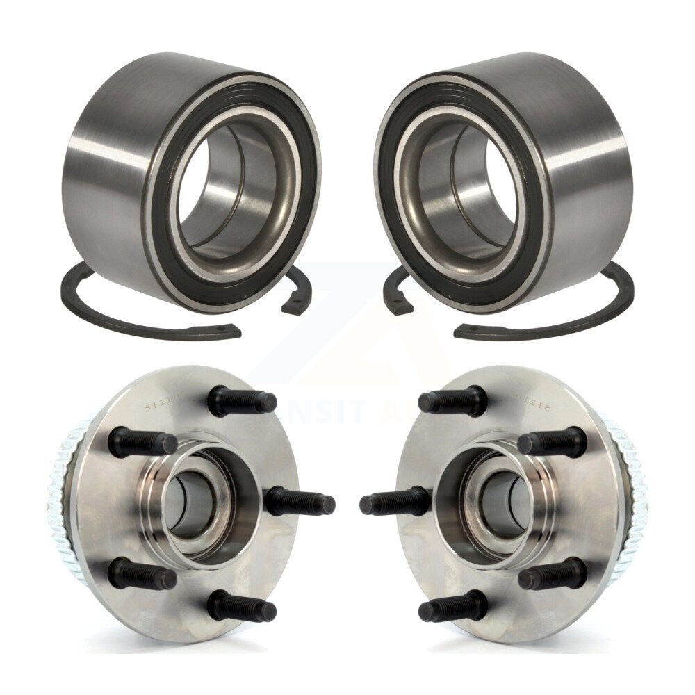 Wheel Bearing Hub Assembly Front Rear Kit For Ford Taurus Mercury Sable Lincoln