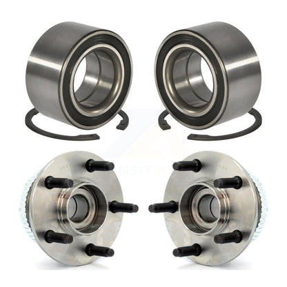 Wheel Bearing Hub Assembly Front Rear Kit For Ford Taurus Mercury Sable Lincoln