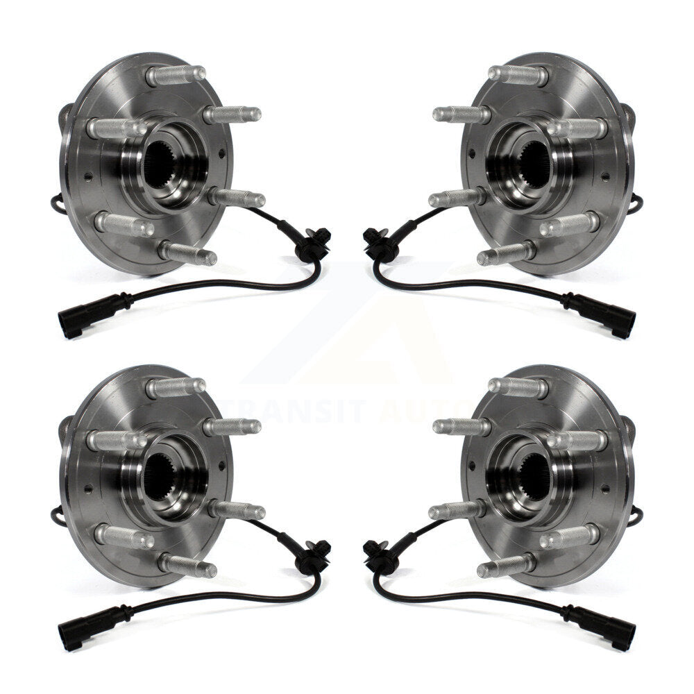 Wheel Bearing & Hub Assembly Front Rear Kit For Cadillac XTS With 6 Lug Wheels