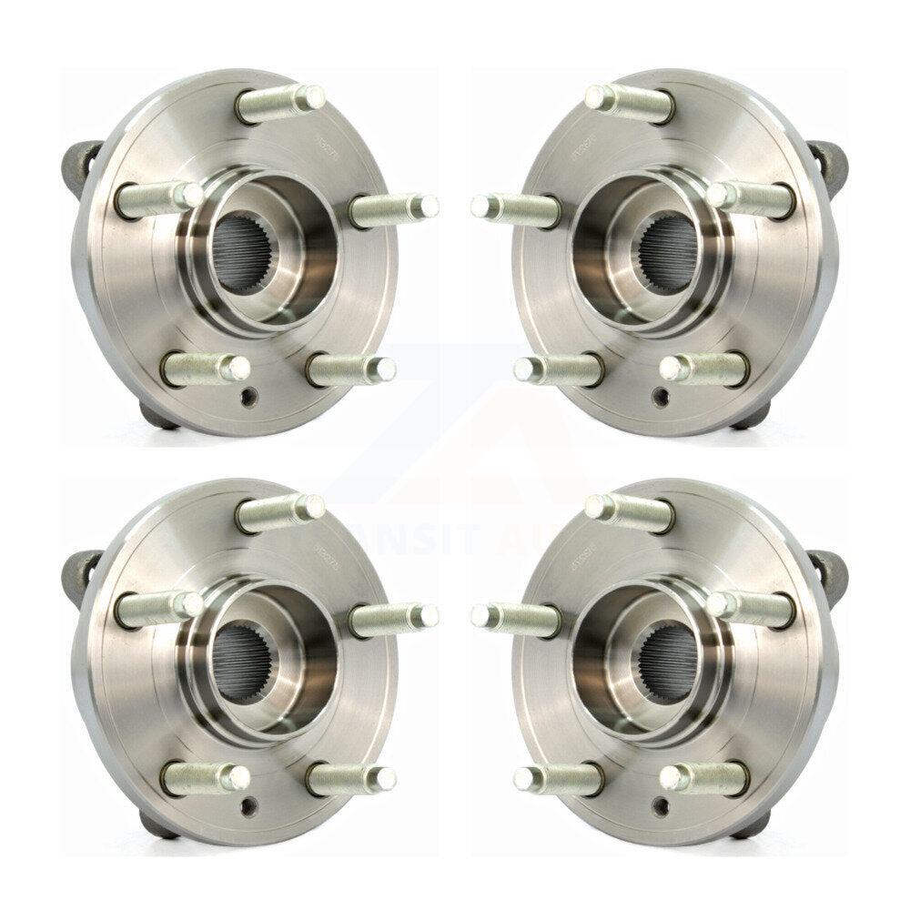 Wheel Bearing & Hub Assembly Front Rear Kit For Ford Flex Taurus Lincoln MKS MKT