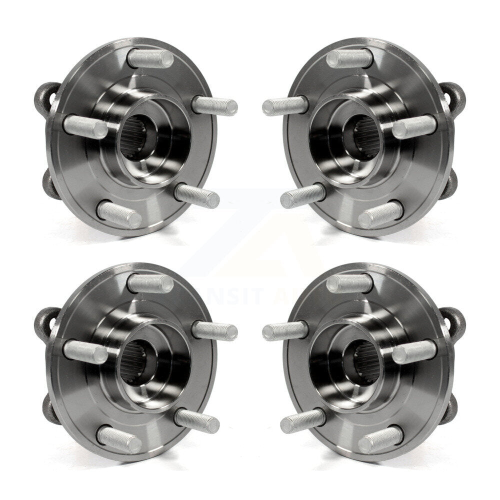 Wheel Bearing & Hub Assembly Front Rear Kit For Ford Fusion Lincoln MKZ