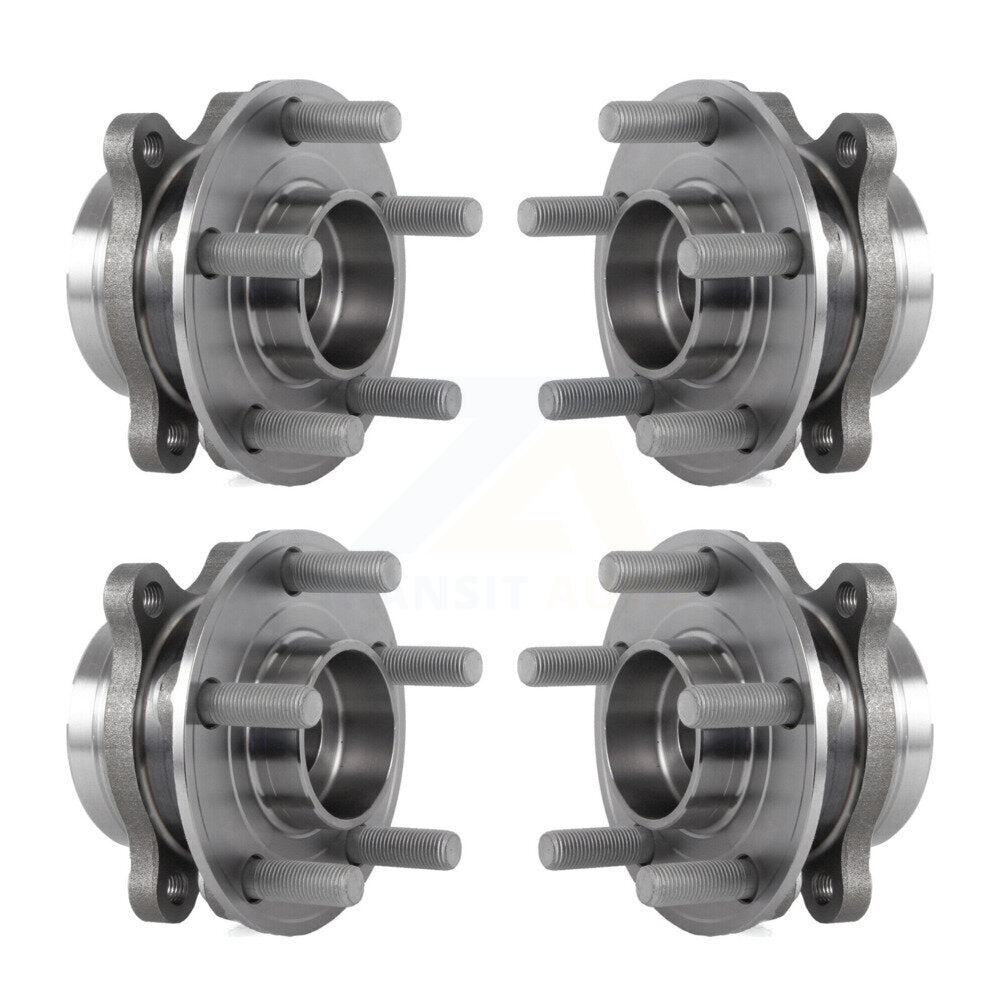 Wheel Bearing & Hub Assembly Front Rear Kit For Ford Edge Lincoln Nautilus MKX