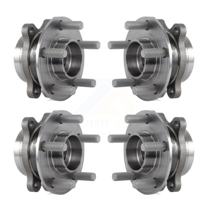 Wheel Bearing & Hub Assembly Front Rear Kit For Ford Edge Lincoln Nautilus MKX