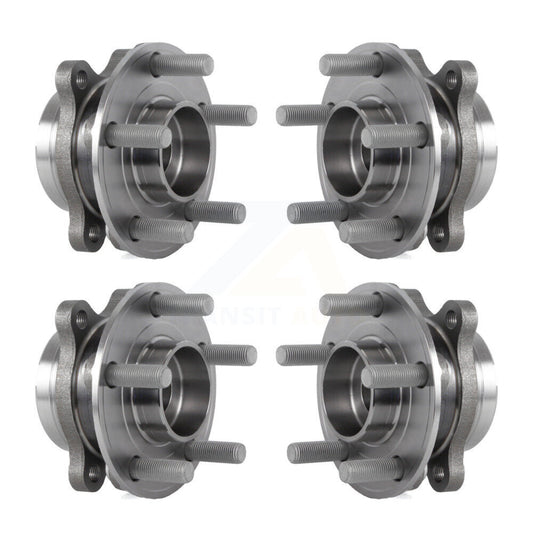 Wheel Bearing & Hub Assembly Front Rear Kit For Ford Edge Lincoln Nautilus MKX