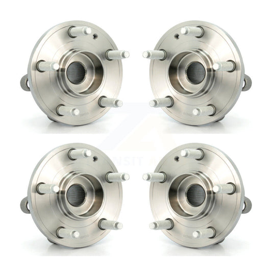 Wheel Bearing & Hub Assembly Front Rear Kit For Ford Explorer Police Interceptor