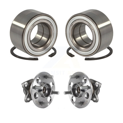 Wheel Bearing And Hub Assembly Front Rear Kit For 2015-2018 Toyota Yaris