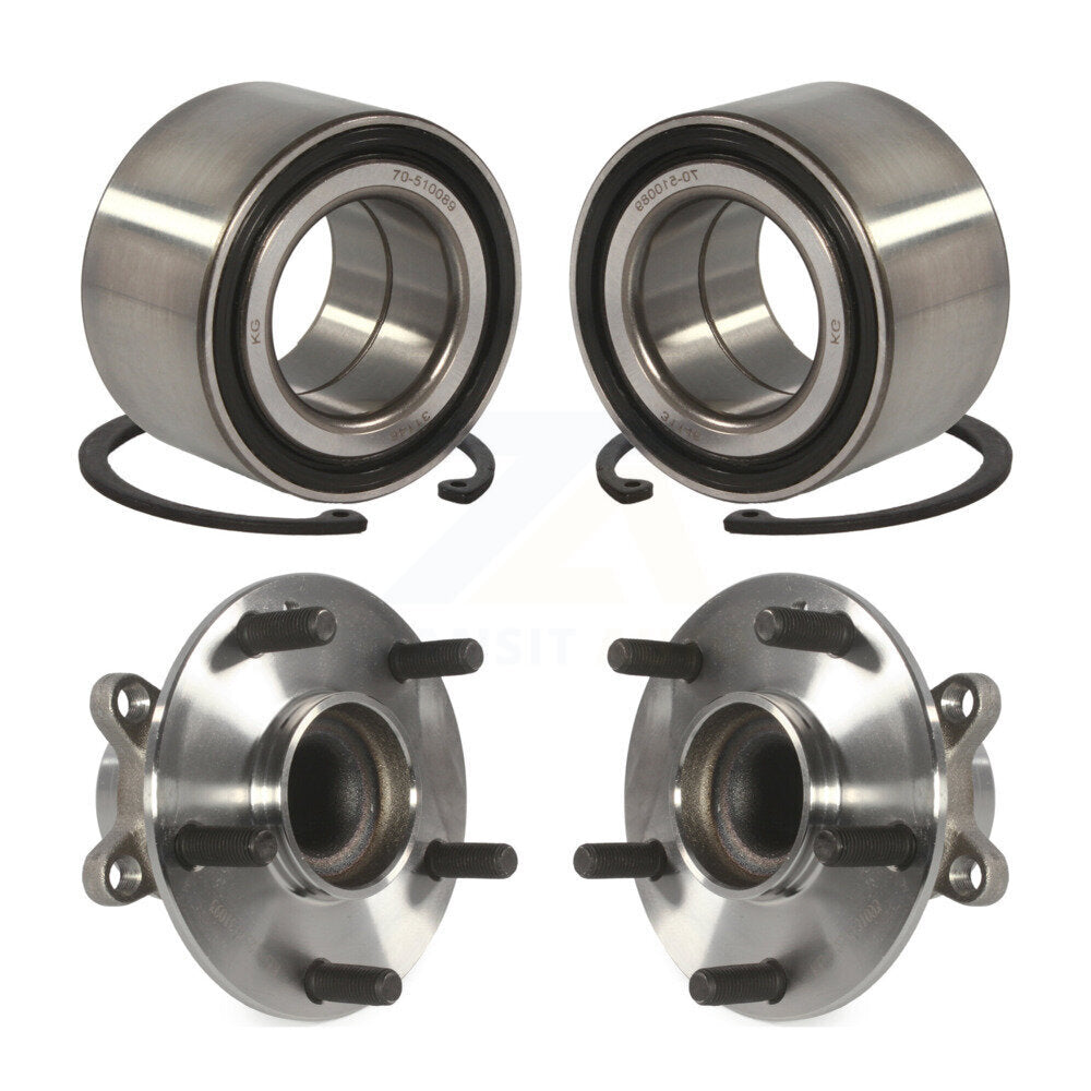Wheel Bearing And Hub Assembly Front Rear Kit For Honda Civic
