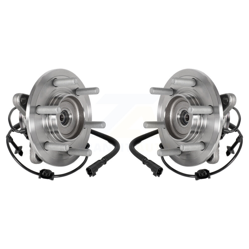 Wheel Bearing Hub Assembly Front Pair For Ford Expedition Lincoln Navigator 4WD