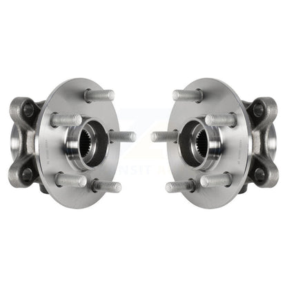 Wheel Bearing And Hub Assembly Front Pair For Toyota Corolla Prius Prime AWD-e