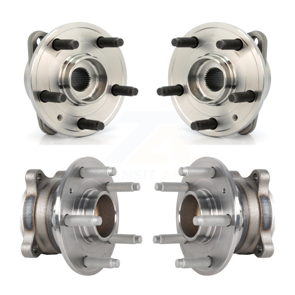 Wheel Bearing & Hub Assembly Front Rear Kit For Chevrolet Cruze Limited