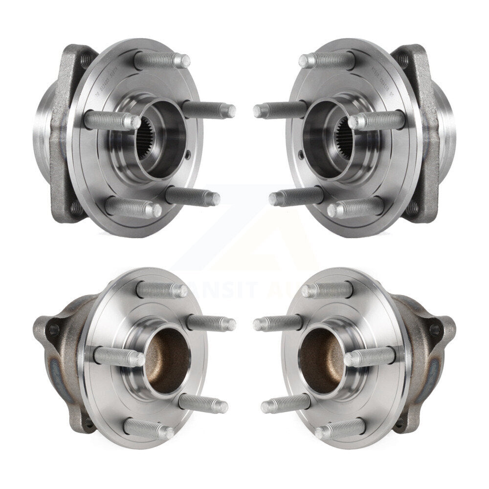 Wheel Bearing & Hub Assembly Front Rear Kit For Chevrolet Cruze Volt Bolt EV