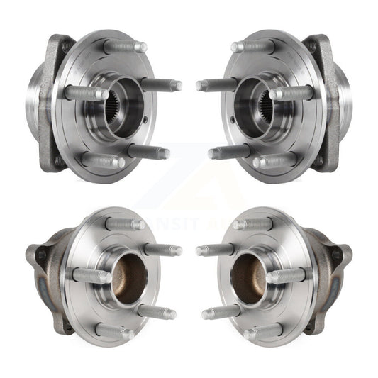 Wheel Bearing & Hub Assembly Front Rear Kit For Chevrolet Cruze Volt Bolt EV