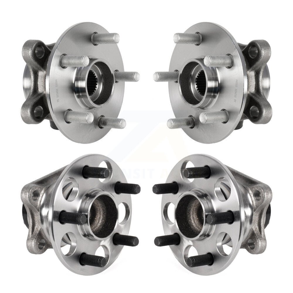 Wheel Bearing & Hub Assembly Front Rear Kit For Toyota Corolla Prius Prime