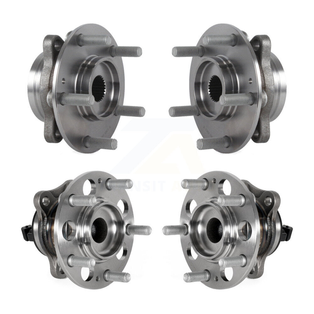Wheel Bearing & Hub Assembly Front Rear Kit For Hyundai Elantra