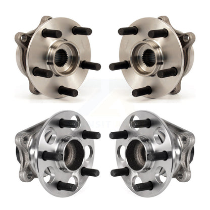 Wheel Bearing & Hub Assembly Front Rear Kit For 2011-2017 Lexus CT200h