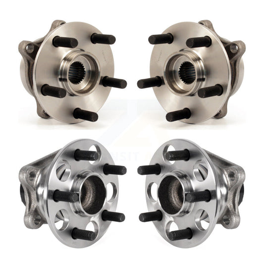 Wheel Bearing & Hub Assembly Front Rear Kit For 2011-2017 Lexus CT200h