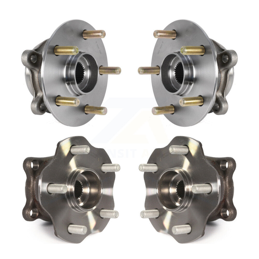 Wheel Bearing Hub Assembly Front Rear Kit For Lexus RX350 RX450h RX350L RX450hL