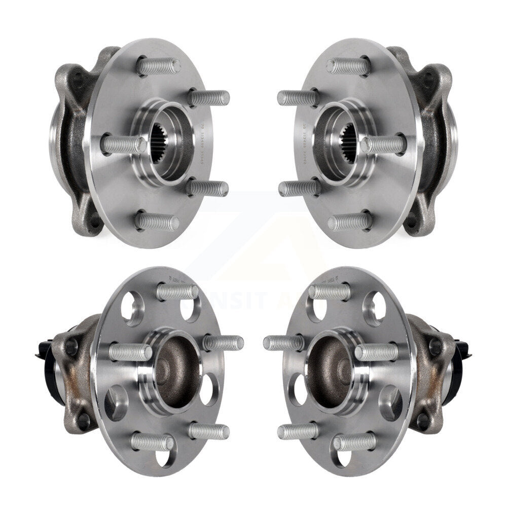 Wheel Bearing & Hub Assembly Front Rear Kit For Toyota Camry