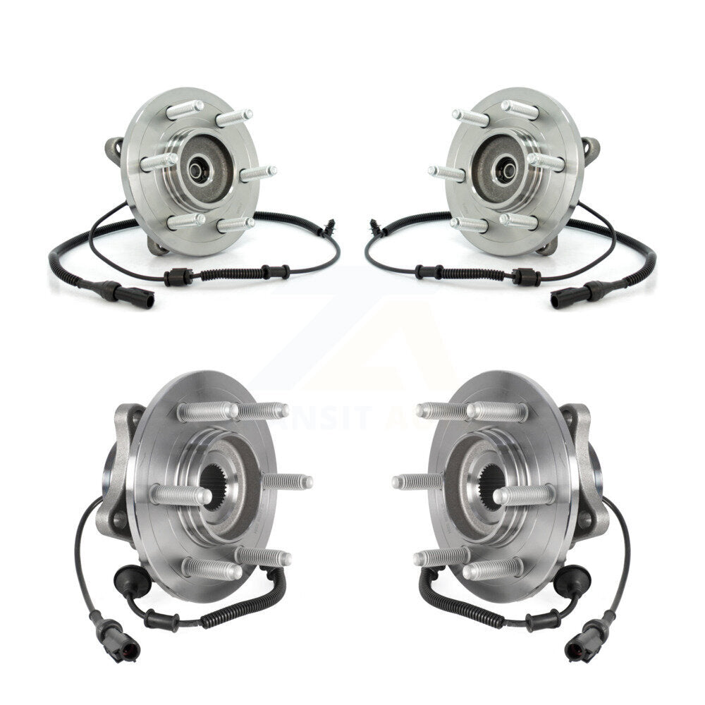 Wheel Bearing Hub Assembly Front Rear Kit For Ford Expedition Lincoln Navigator