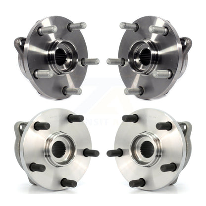 Wheel Bearing & Hub Assembly Front Rear Kit For 2006-2007 Subaru B9 Tribeca