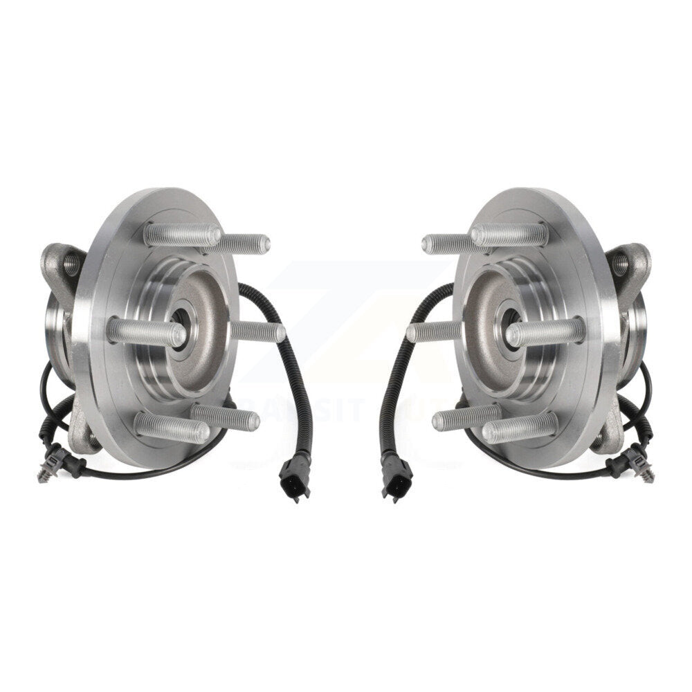 Wheel Bearing Hub Assembly Front Pair For Ford Expedition Lincoln Navigator 4WD