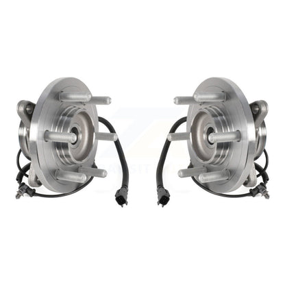 Wheel Bearing Hub Assembly Front Pair For Ford Expedition Lincoln Navigator 4WD